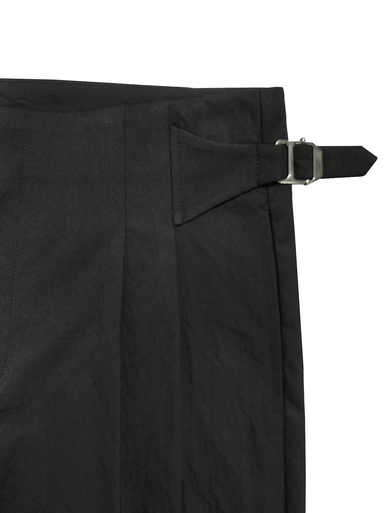 Elegant Italian Neapolitan High Waist Wide Pants