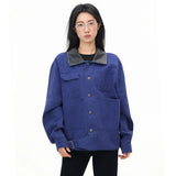 Cowgirl Blue Cargo Denim Jacket
