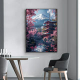 Japanese Cherry Blossoms Poster