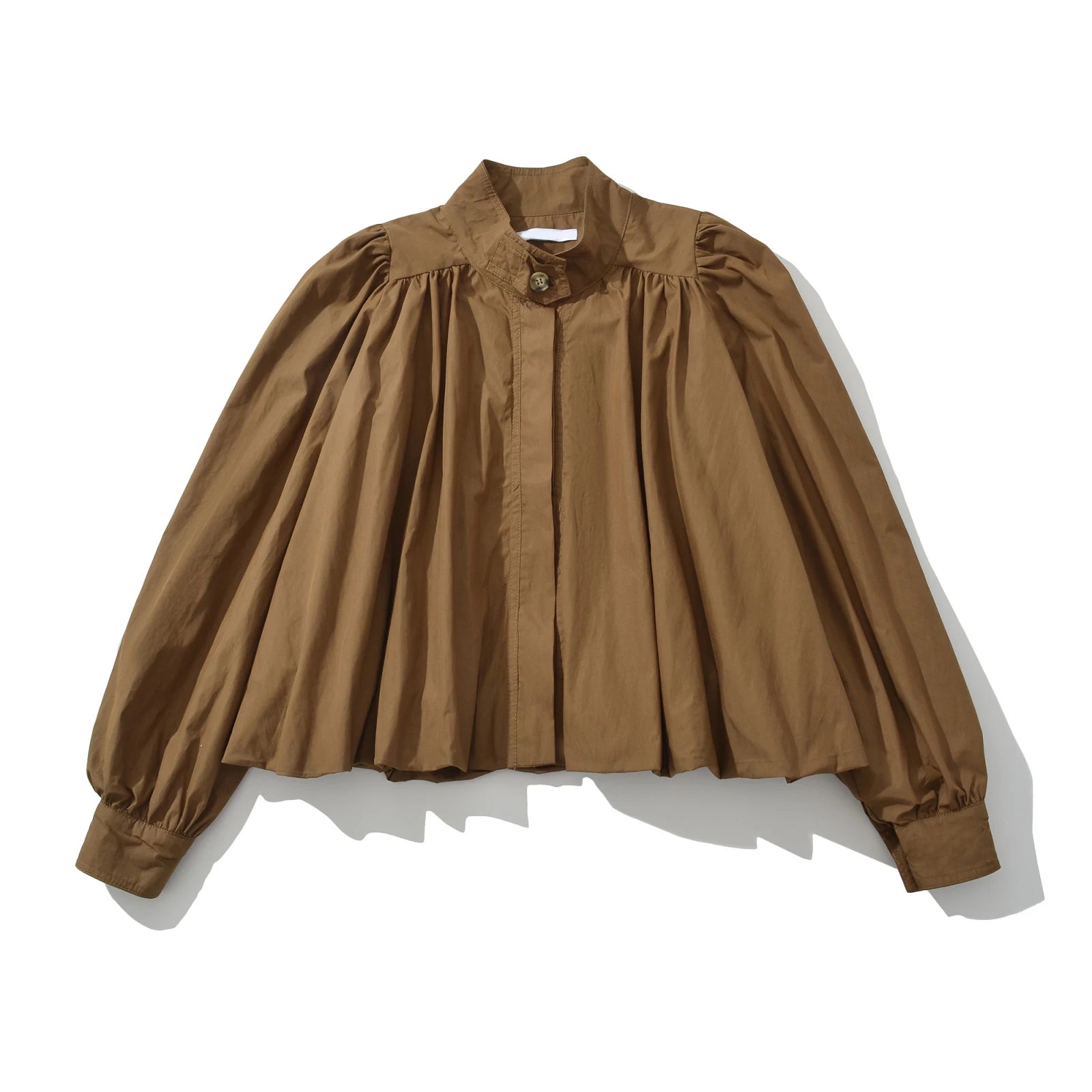 Elegant Style Pleated Shirt For Women