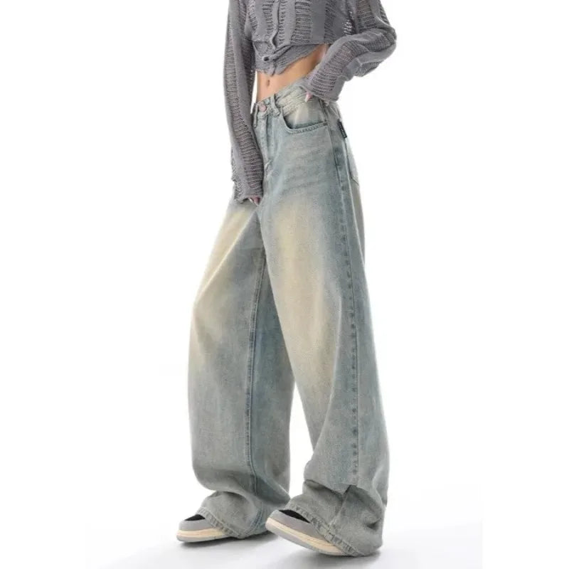 Y2K Low Rise Baggy Denim Jeans