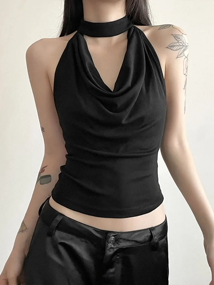Solid Color Simple Casual Top