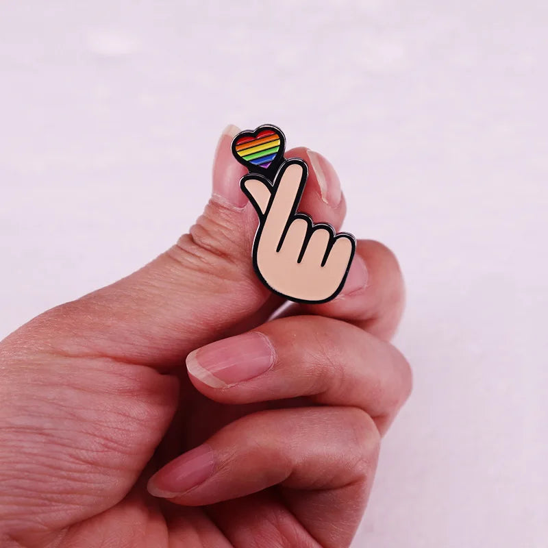 Heart Enamel Pin
