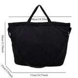 Bolso de hombro de nailon estilo "Lazy"