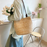Women's Woven Vintage Shoulder Bag