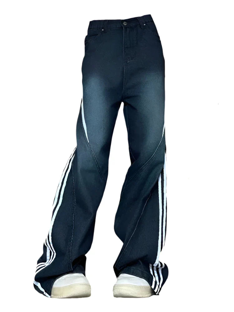 Blue Skater Girl Denim Pants