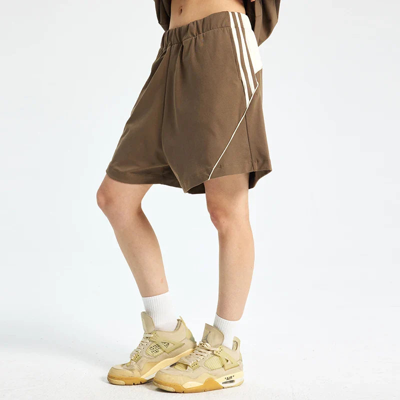 Varsity Patchwork Baggy Short