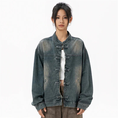 Blue Cotton Cowgirl Denim Jacket