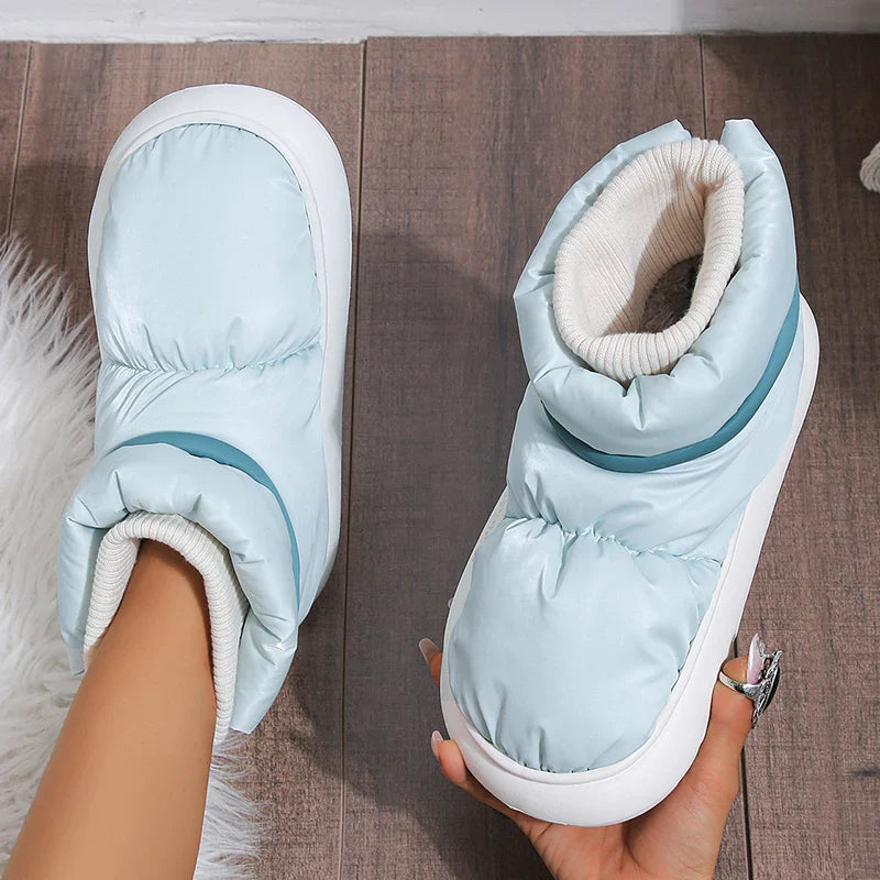 Winter Cotton Padded Thick Sole Shoes