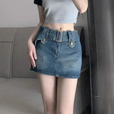 High Waist Grunge Skirt