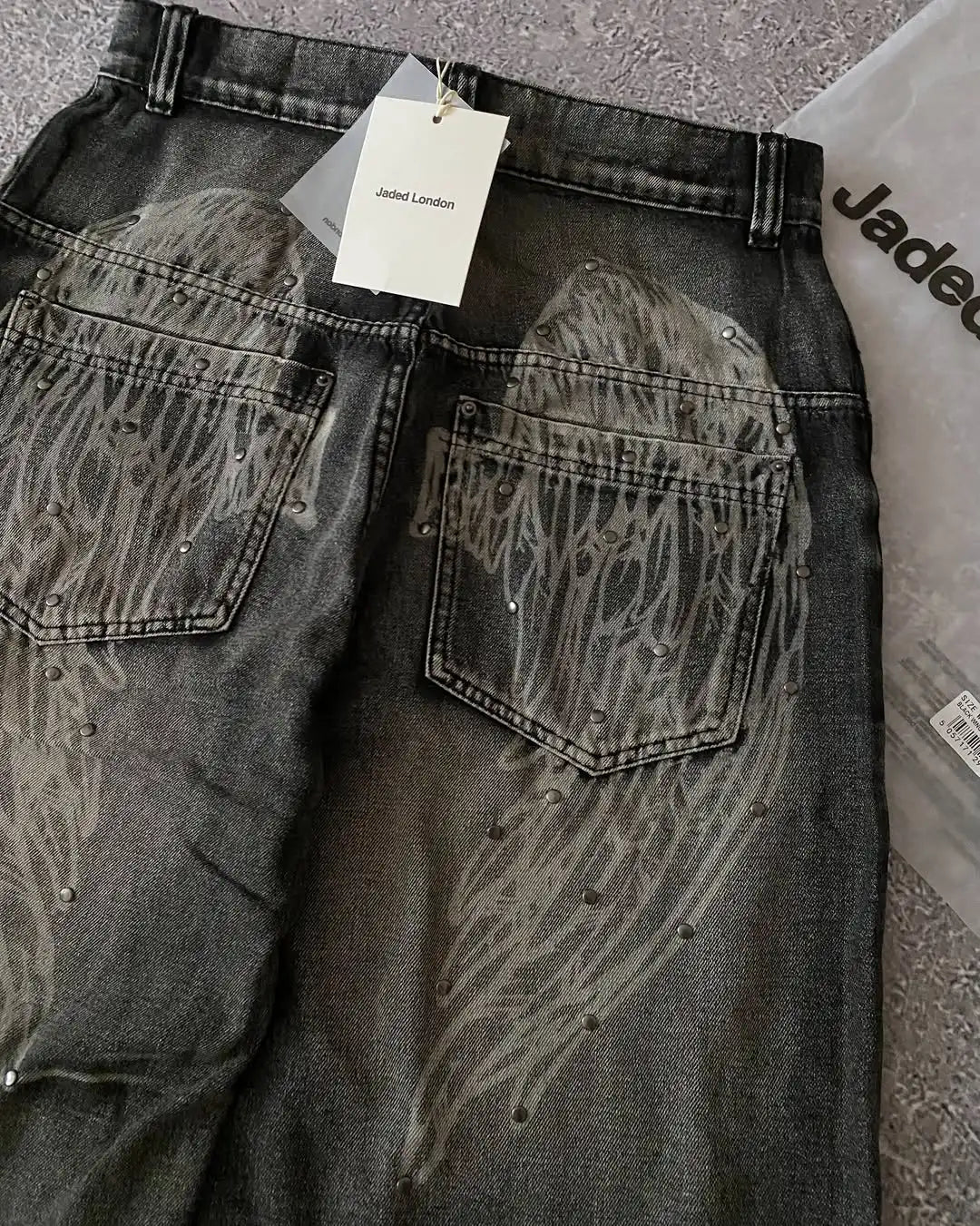 Rivet Design Flügelmuster High Jorts