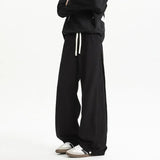 Drawstring Comfortable Wide Leg Pants