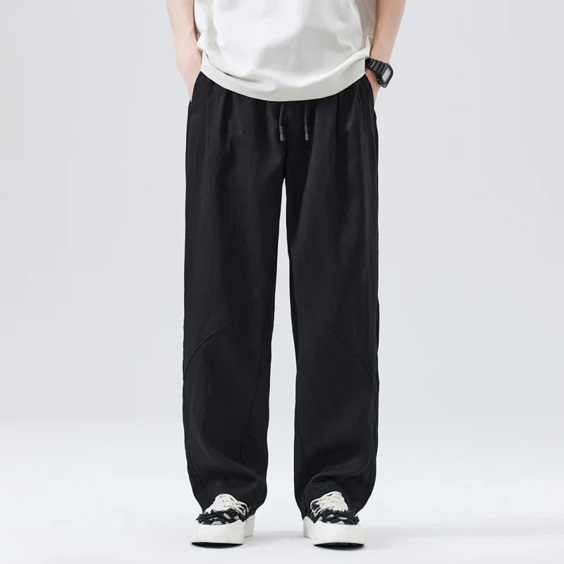 Lightweight Korean Straight Leg Pants