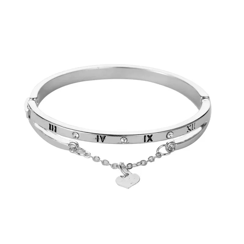 Liebes-Quasten-Herzarmband