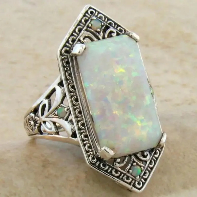 Turquoise Rectangular Ring