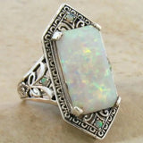 Turquoise Rectangular Ring