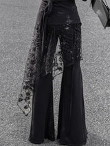 Grunge Glitter Bandage Skirt