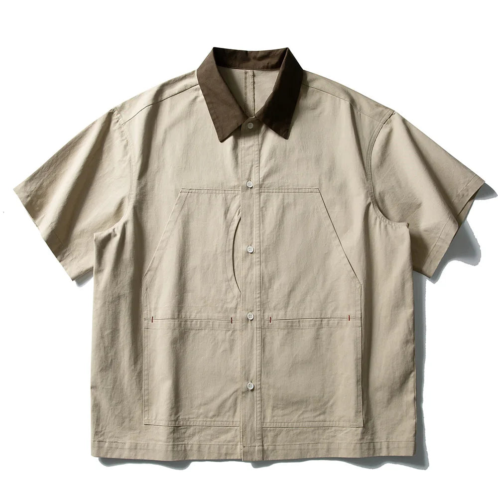 Vintage Pure Cotton Japanese Shirt