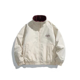Fleece Bomber Puffer Jacket