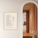 Simple Trendy Text Printing Poster