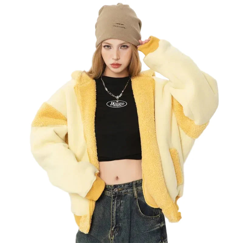 Cozy Plush Winter Designer Hoodie