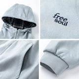 Warm Hooded Winter Sweatshirt