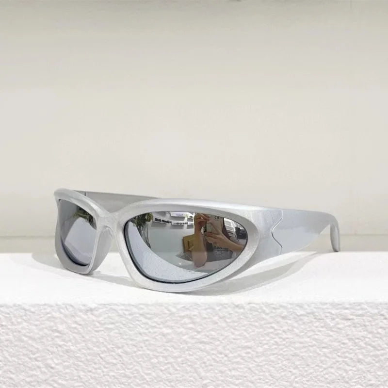 Y2K Square Goggle Sunglasses