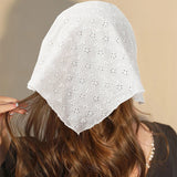 Flower Print Triangle Handmade Headband