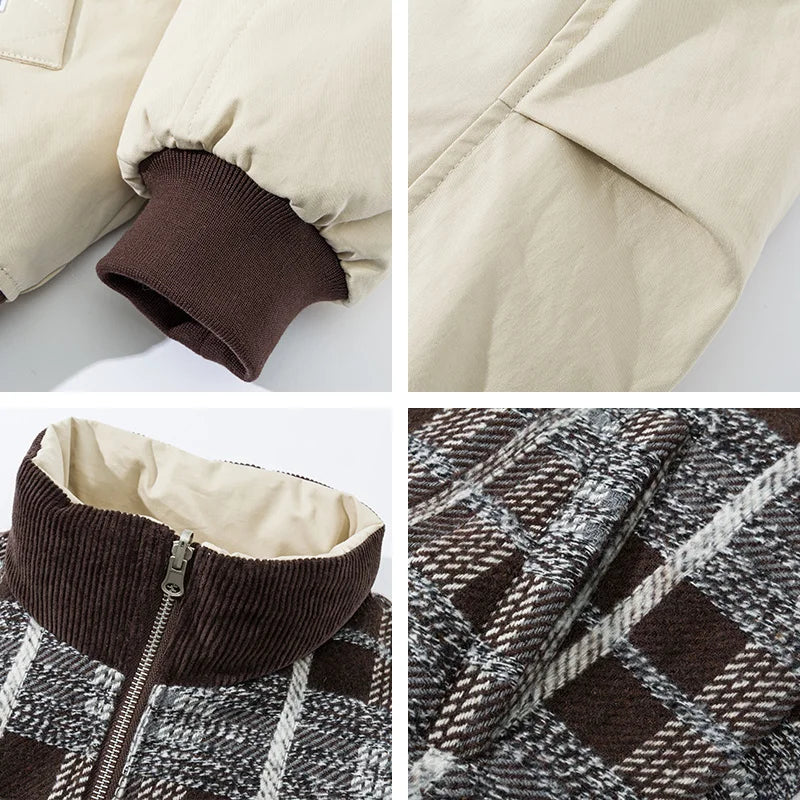Thick Double-Sided Winter Puffer Jacket