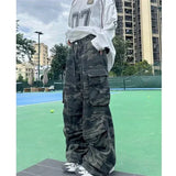 Y2K Camo Oversized Cargo Pants