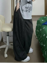 Y2K Plaid Women's Wide Leg Pants