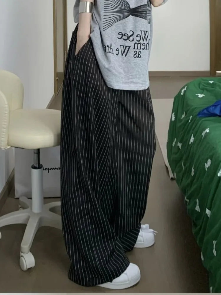 Y2K Plaid Women's Wide Leg Pants