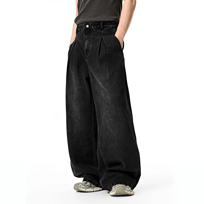 Comfy Vintage Loose Fit Wide Jeans