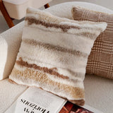 Light Luxury Throw Brown Pillow Cover