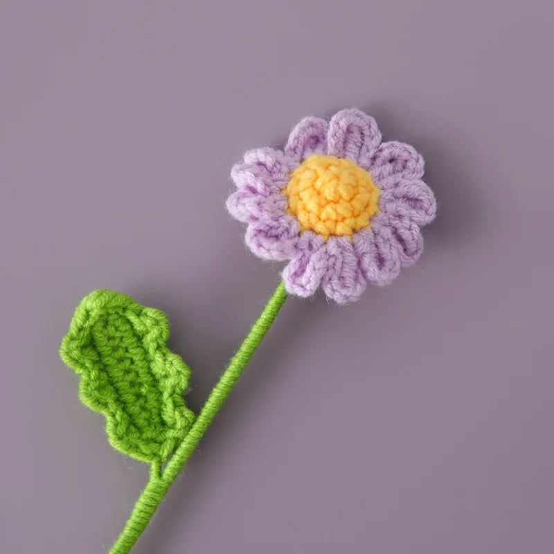 Handwoven Knitted Graduation Cute Mini Bouquet Flower