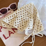 Vintage Knitted Hollow Out Headband