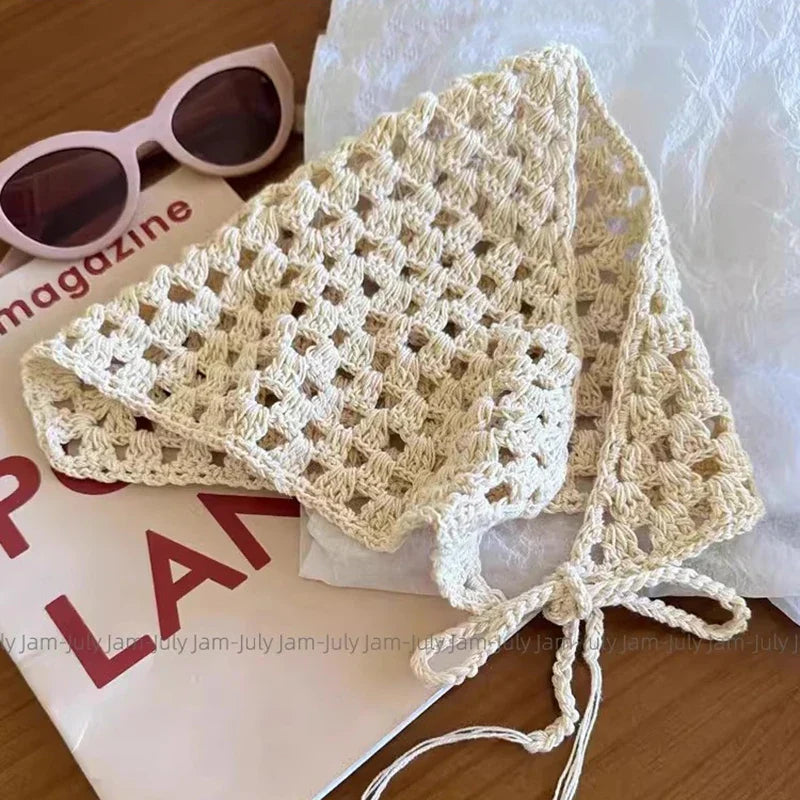 Vintage Knitted Hollow Out Headband