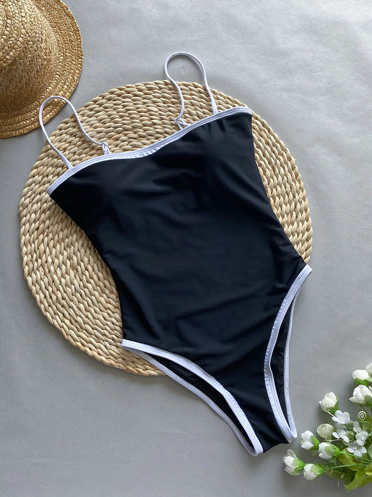 Black & White Summer Women's Swimsuit