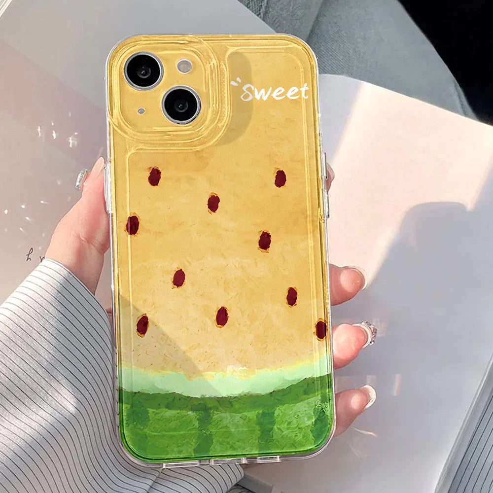 Summer Watermelon Shockproof For iPhone  Cases