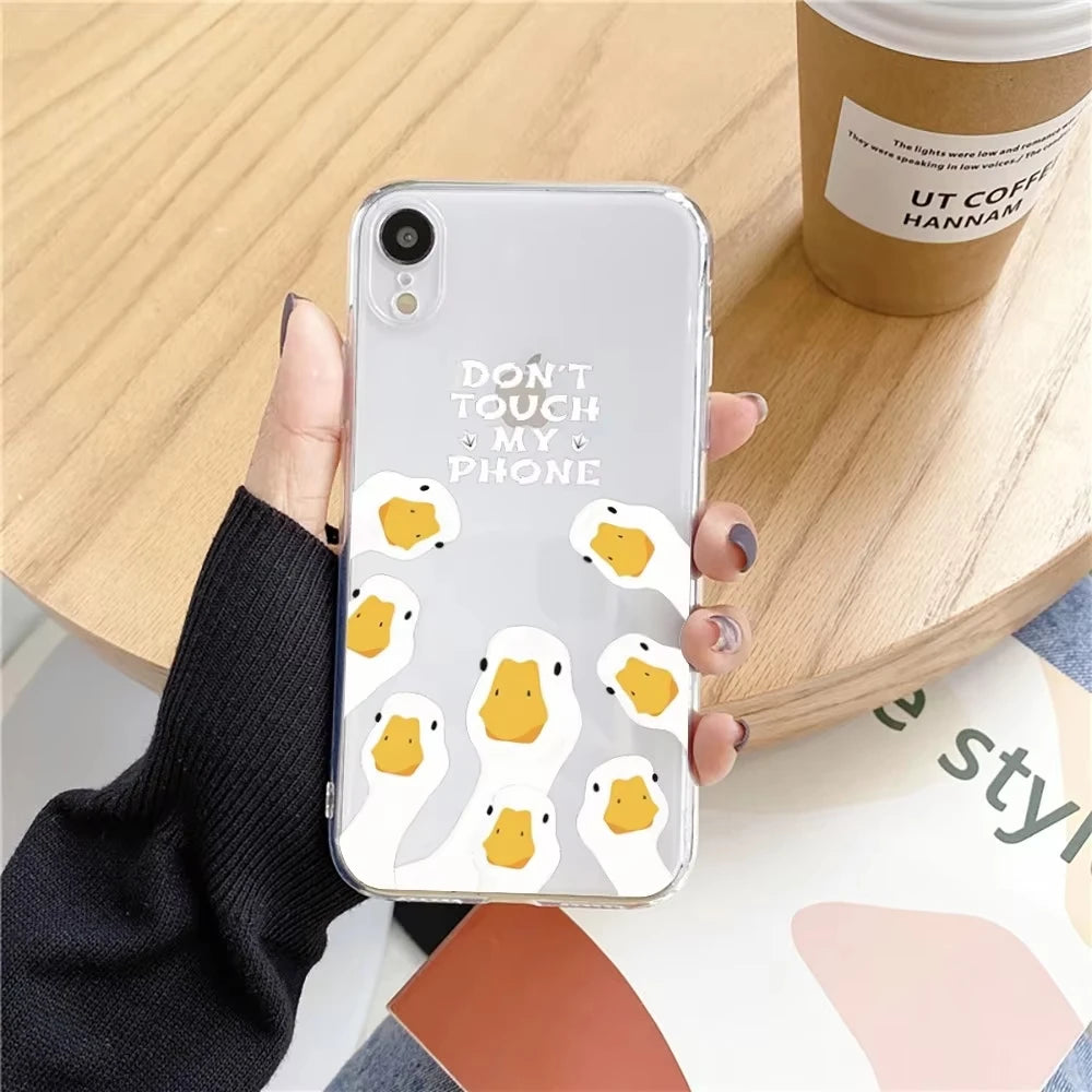 Funny Duck iPhone Case