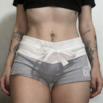 Y2K Foldover Micro Shorts