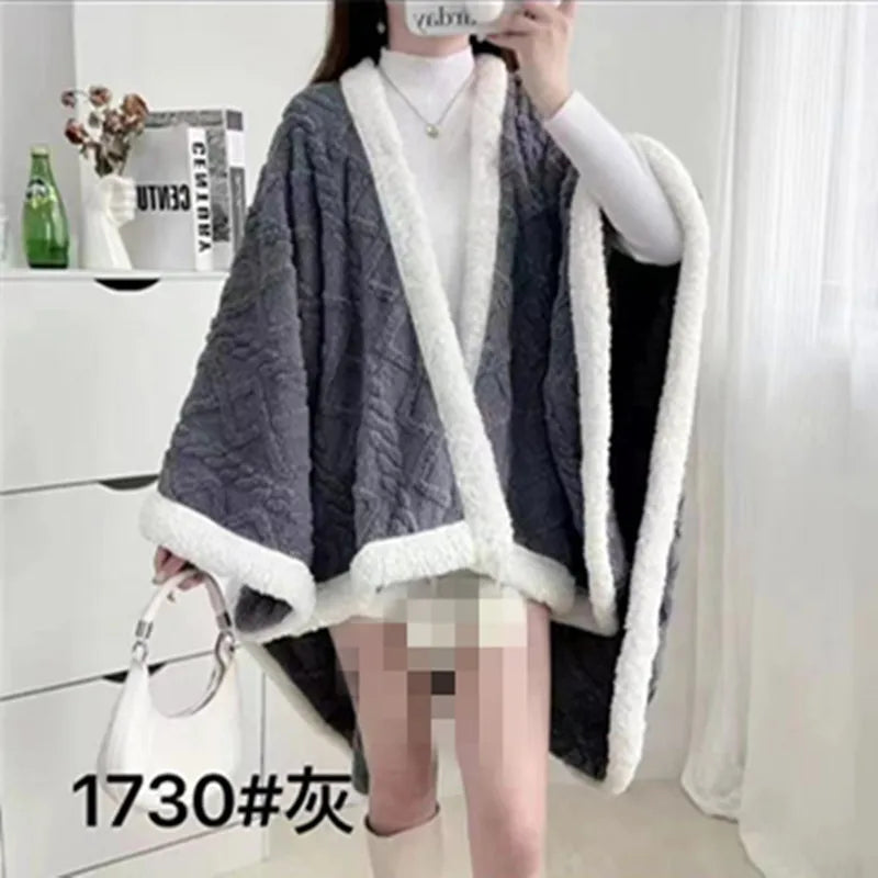 Shawl Household Blanket Hooded