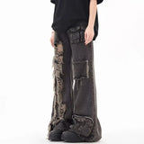 Y2K Ripped Loose Jeans