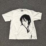 Look Back Anime Print T-shirt