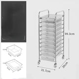 Drawer Rolling Storage Cart