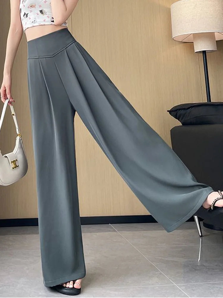 Corporate Girl Wide Leg Pants