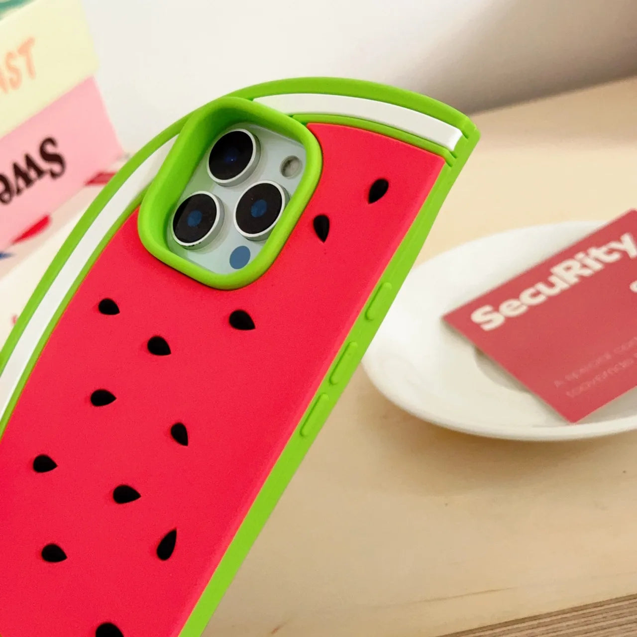 Watermelon 3D Soft Shockproof iPhone Case
