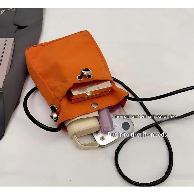 Nylon Crossbody Wallet Shoulder Bag