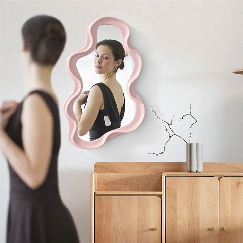Cloud Shaped Desktop Vanity Mirror