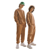 Basic Thick Fleece Crew Neck Sweater